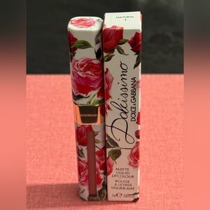 NIB Dolce & Gabbana Dolcissimo Matte Liquid lipstick in Shade Natural